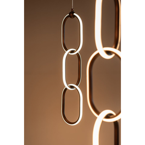 RICHMOND lampa wisząca LACEY brązowa