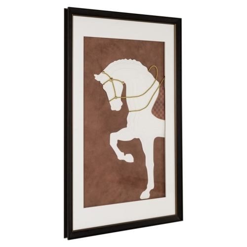 RICHMOND obraz BLAZER 120,5x80,5 cm       brązowy