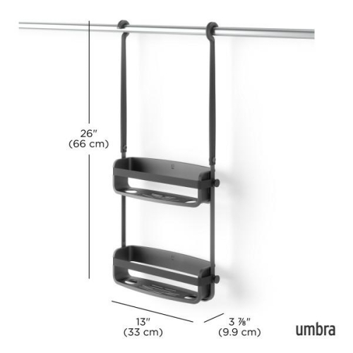 UMBRA organizer łazienkowy FLEX czarny