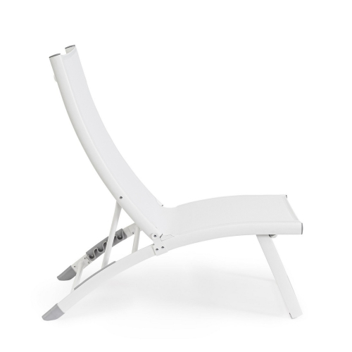 BIZZOTTO leżak ogrodowy TAYLOR biały