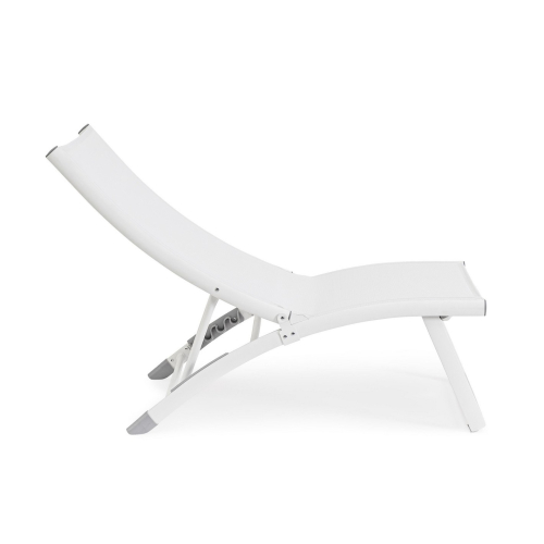 BIZZOTTO leżak ogrodowy TAYLOR biały