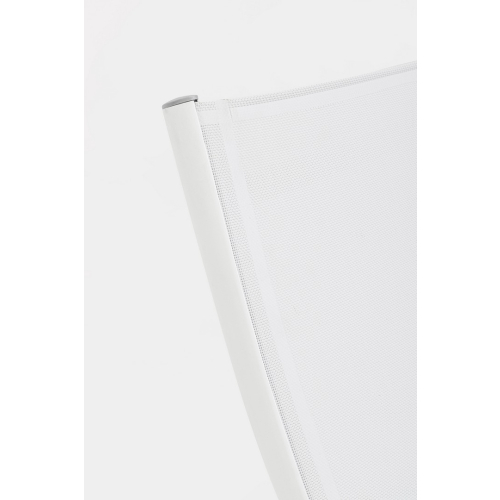 BIZZOTTO leżak ogrodowy TAYLOR biały