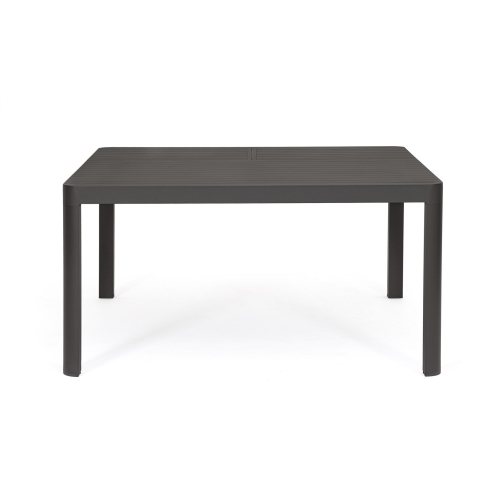 BIZZOTTO stół ogrodowy KIPLIN 149 czarny  / rozkładany