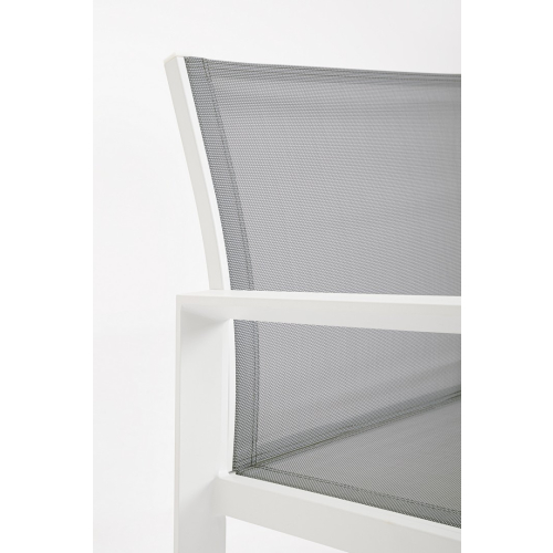 BIZZOTTO zestaw ogrodowy KALLEN biały