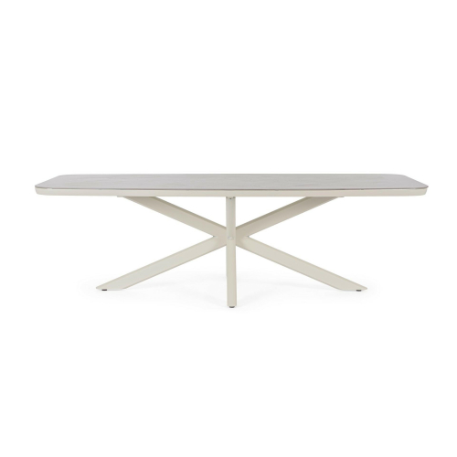 BIZZOTTO stół ogrodowy ISACCO PELICAN     240x110 beżowy