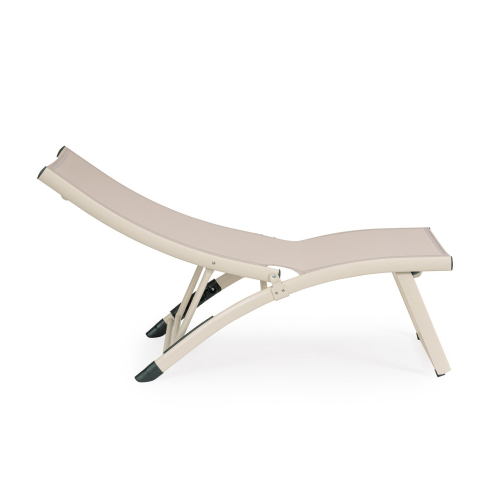 BIZZOTTO leżak ogrodowy TAYLOR beżowy