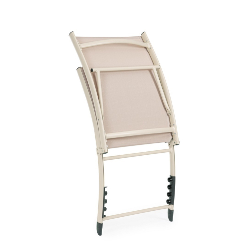 BIZZOTTO leżak ogrodowy TAYLOR beżowy