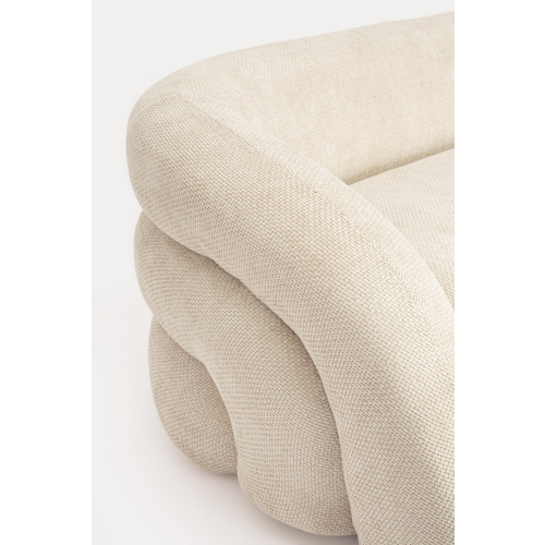 BIZZOTTO sofa CLEMENCE SHELL beżowa