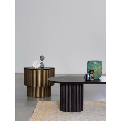 BIZZOTTO stolik kawowy ORISSA 130x65      czarny