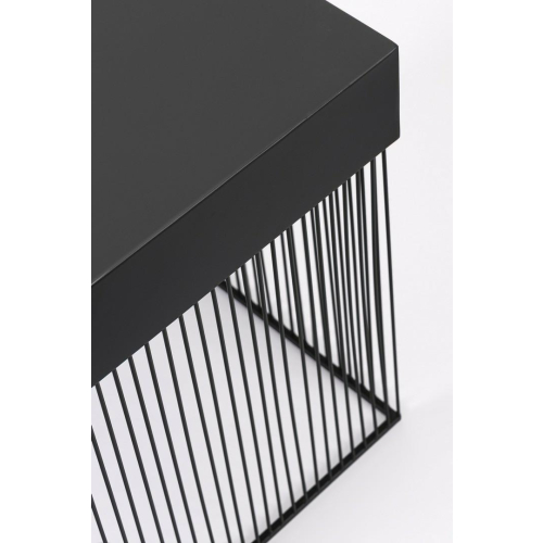 BIZZOTTO stolik kawowy YASLINE 40x40      czarny