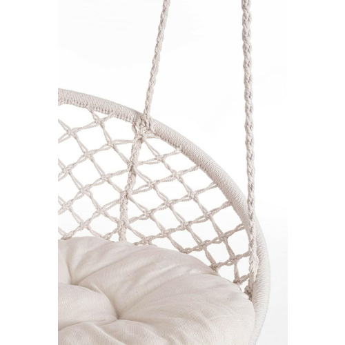 BIZZOTTO fotel wiszący ogrodowy JAVIER    biały