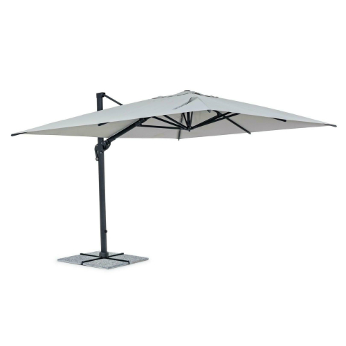 BIZZOTTO parasol ogrodowy INES jasny      szary