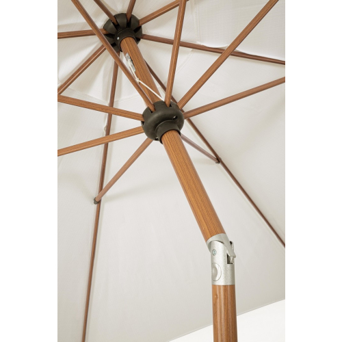 BIZZOTTO parasol ogrodowy PALINURO biały