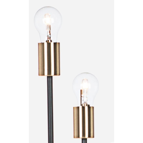 BIZZOTTO lampa podłogowa TORCH czarna
