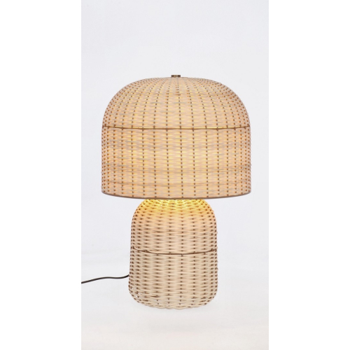 BIZZOTTO lampa stołowa SIKKIM beżowa