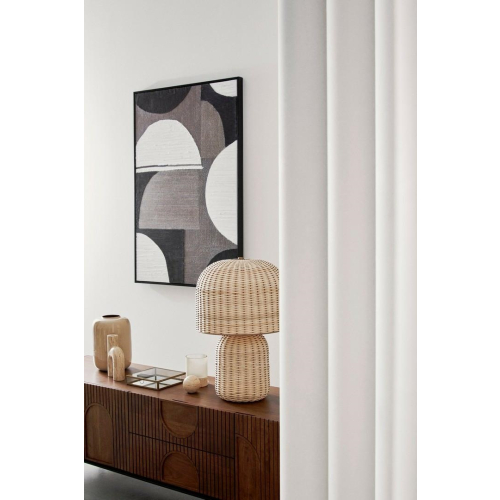 BIZZOTTO lampa stołowa SIKKIM beżowa