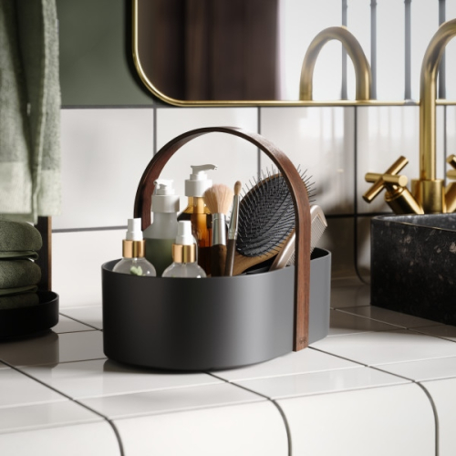 UMBRA organizer na kosmetyki BELLWOOD     czarny