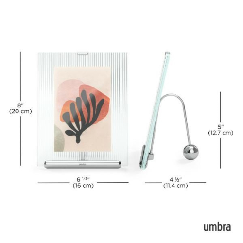 UMBRA ramka na zdjęcia FLUTE 4x6 srebrna