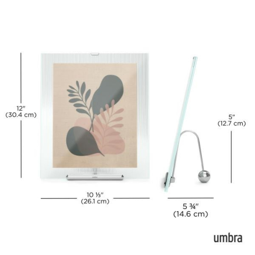 UMBRA ramka na zdjęcia FLUTE 8x10         srebrna