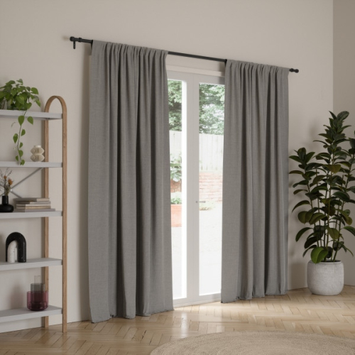 UMBRA karnisz CLEO 168-  305 cm czarny