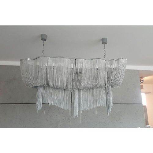 Lampa wisząca ATLANTA LONG - aluminium, stal