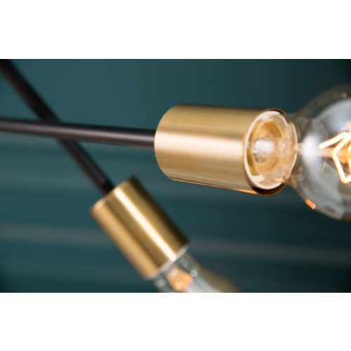 INVICTA lampa wisząca VARIATION -czarno-złota