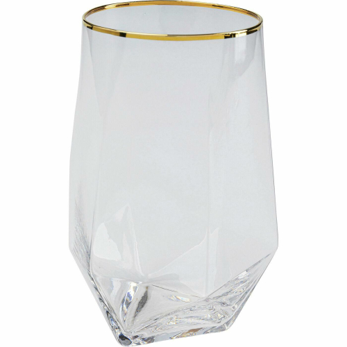 KARE komplet 4 szklanek DIAMOND RIM 510   ml