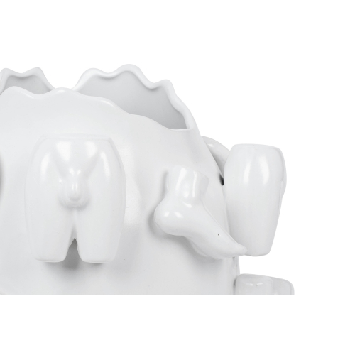 KARE wazon dekoracyjny BODY PARTS 25cm biały