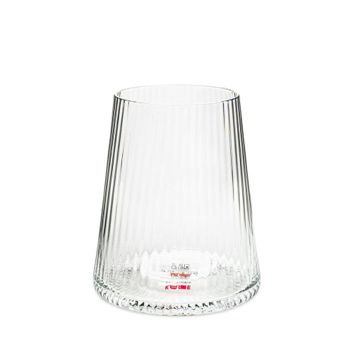KARE komplet 4 szklanek RIFFLE 440ml      transparentny