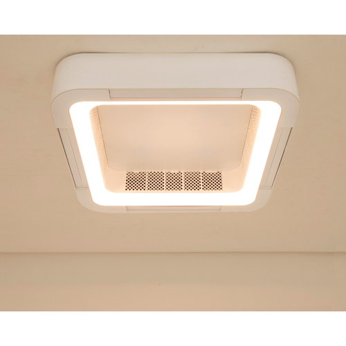 MOOSEE lampa sufitowa/plafon FANLIGHT-    wentylator
