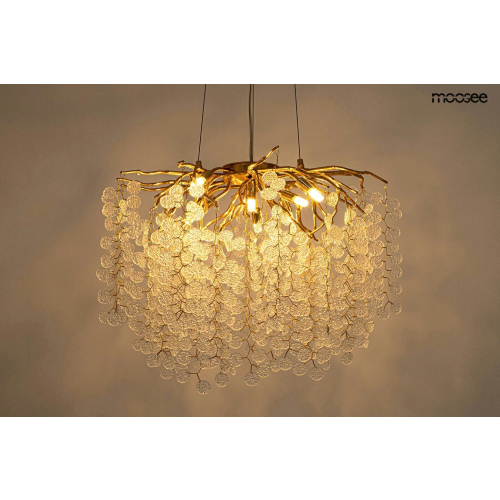 MOOSEE lampa wisząca RIVIERA 80 złota /   clear