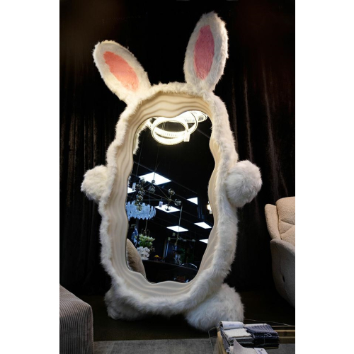 Lustro stojące BUNNY z oświetleniem LED   240x150 cm