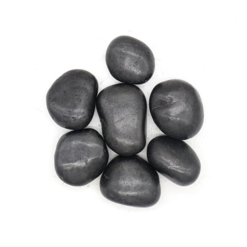 Kamień dekoracyjny ogrodowy 3-5 cm 1000   kg czarny