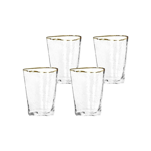 KARE komplet 4 szklanek HOMMAGE 300 ml