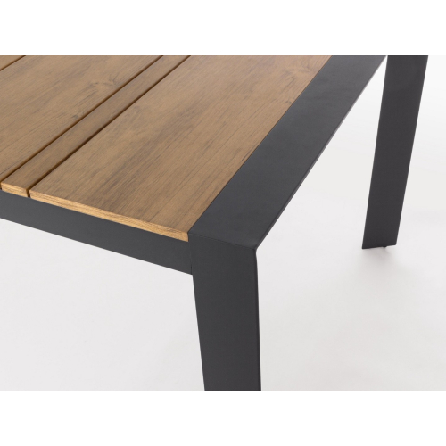 BIZZOTTO stół ogrodowy ELIAS 198          naturalny