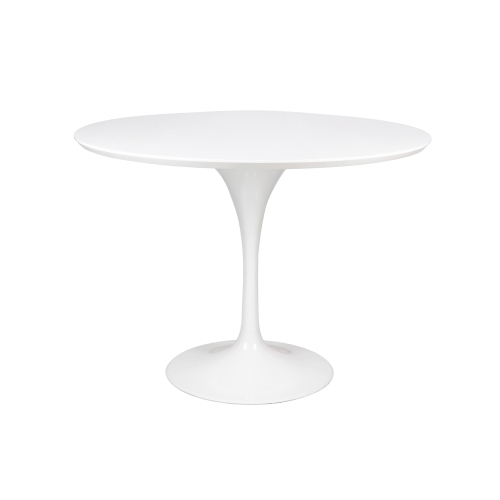 Stół TULIP PREMIUM 100 biały  - MDF, metal
