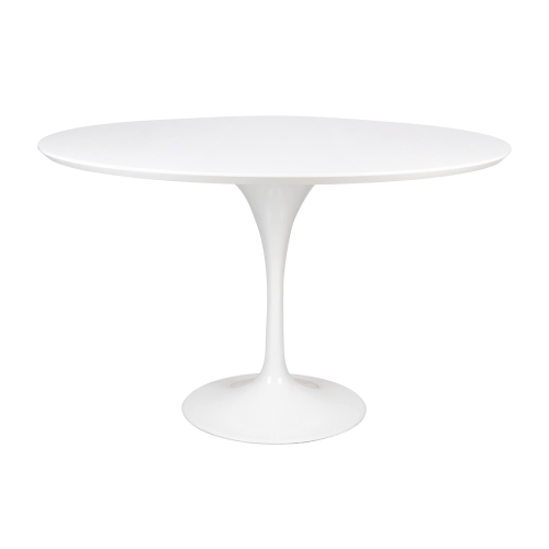 Stół TULIP PREMIUM 120 biały - MDF, metal