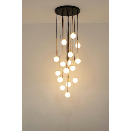 Lampa wisząca CANNON DISC 16 miedziana