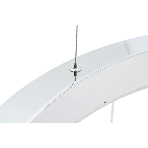 Lampa wisząca RING 40 srebrna - LED, stal polerowana