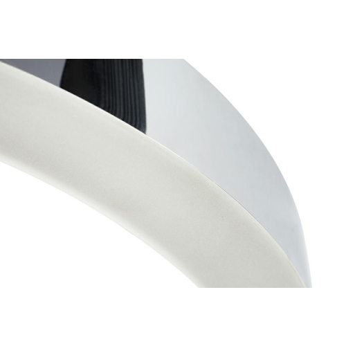 Lampa wisząca RING 40 srebrna - LED, stal polerowana