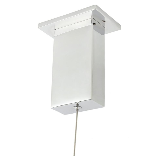 Lampa wisząca RING 40 srebrna - LED, stal polerowana