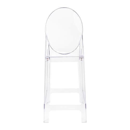 Krzesło barowe VICTORIA 65 cm transparentne