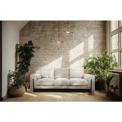 Sofa KELLY 230 tkanina szenil beżowa