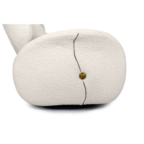 Fotel obrotowy TAPE TEDDY biały