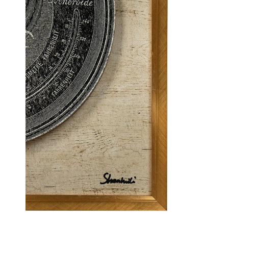 Obraz MYSTERY CLOCK 50x60 cm