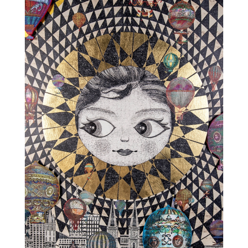 Obraz WARSAW GIRL 110x174 cm