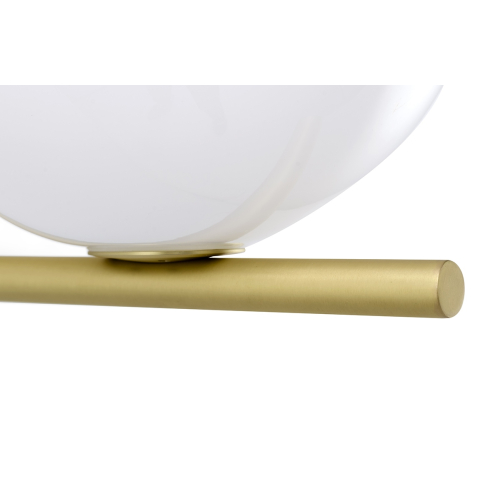 Lampa ścienna HALM 20 mosiądz