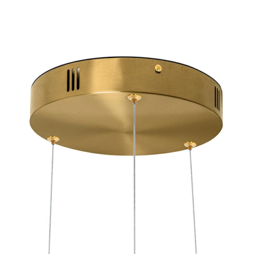 MOOSEE lampa wisząca RING 40 + 60 + 60    złota na jednej podsufitce
