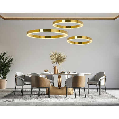 MOOSEE lampa wisząca RING LUXURY 110      złota