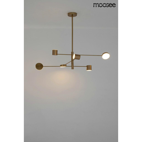MOOSEE lampa wisząca PIAZETTA złota